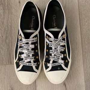 Dior walk in Dior black canvas sneakers size 39